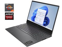 Игровой ноутбук Б-класс HP Omen 16-n0033dx / 16.1" (1920x1080) IPS / AMD Ryzen 7 6800H (8 (16) ядер по 3.2 - 4.7&nbsp;GHz) / 16 GB DDR5 / 512 GB SSD NVMe / AMD Radeon RX 6650M, 8 GB GDDR6, 128-bit / WebCam