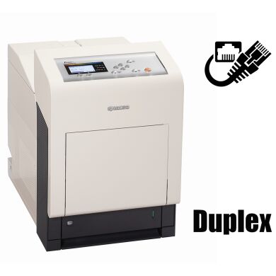 KYOCERA FS C5400DN / лазерная цветная печать / 35 стр/мин / 600х600 / Ethernet, Duplex