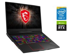 Игровой ноутбук MSI GE75 Raider 9SE / 17.3" (1920x1080) IPS / Intel Core i7-8750H (6 (12) ядер по 2.2 - 4.1 GHz) / 16 GB DDR4 / 480 GB SSD / nVidia GeForce RTX 2060, 6 GB GDDR6, 192-bit / WebCam / Win 10 Home