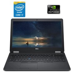 Игровой ноутбук Dell Latitude 5591 / 15.6" (1920x1080) IPS / Intel Core i7-8850H (6 (12) ядер по 2.6 - 4.3 GHz) / 16 GB DDR4 / 512 GB SSD NVMe / nVidia GeForce MX130, 2GB DDR5, 64-bit / WebCam