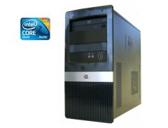 ПК Б-класс HP Compaq dx2400 Tower / Intel Core 2 Quad Q8200 (4 ядра по 2.33 GHz) / 4 GB DDR3 / 120 GB SSD / Intel GMA Graphics / DVD-ROM