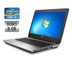 Ноутбук HP ProBook 640 G2 / 14" (1920x1080) IPS / Intel Core i5-6200U (2 (4) ядра по 2.3 - 2.8 GHz) / 8 GB DDR3 / 256 GB SSD / Intel HD Graphics 520 / WebCam / Fingerprint / Windows 10