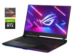 Ігровий ноутбук Asus ROG Strix Scar G533QR / 15.6" (2560x1440) IPS / AMD Ryzen 7 5800H (8 (16) ядер по 3.2 - 4.4 GHz) / 16 GB DDR4 / 1000 GB SSD / nVidia GeForce RTX 3070, 8 GB GDDR6, 256-bit