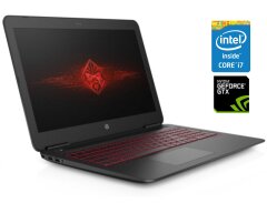Игровой ноутбук Б-класс HP Omen 15-ex033xd / 15.6" (1920x1080) IPS / Intel Core i7-6700HQ (4 (8) ядра по 2.6 GHz - 3.5 GHz) / 16 GB DDR4 / 480 GB SSD / nVidia GeForce GTX 960M, 4 GB GDDR5, 128-bit / WebCam / Win 10 Home