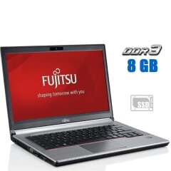 Ноутбук Fujitsu LifeBook E734 / 13.3" (1366x768) TN / Intel Core i3-4100M (2 (4) ядра по 2.5 GHz) / 8 GB DDR3 / 120 GB SSD / Intel HD Graphics 4600 / WebCam