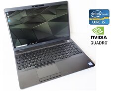 Мобильная рабочая станция Dell Precision 3541 / 15.6" (1366x768) TN / Intel Core i5-9300H (4 (8) ядра по 2.4 - 4.1 GHz) / 16 GB DDR4 / 256 GB SSD / nVidia Quadro P620, 4 GB GDDR5, 128-bit / WebCam