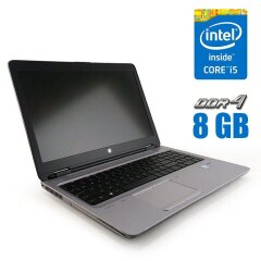 Ноутбук HP ProBook 650 G3 / 15.6" (1366x768) TN / Intel Core i5-7200U (2 (4) ядра по 2.5 - 3.1 GHz) / 8 GB DDR4 / 480 GB SSD / Intel HD Graphics 620 / WebCam