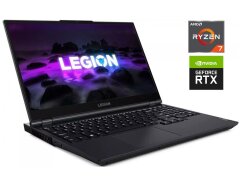 Ігровий ноутбук Lenovo Legion 5 17ACH6H / 17.3" (1920x1080) IPS / AMD Ryzen 7 5800H (8 (16) ядер 3.2 - 4.4 GHz) / 32 GB DDR4 / 512 GB SSD / nVidia GeForce RTX 3060, 6 GB GDDR6, 192-bit / WebCam