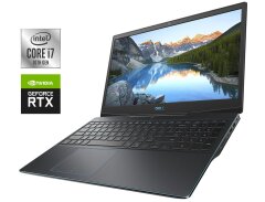 Игровой ноутбук Б-класс Dell G3 3500 / 15.6" (1920x1080) IPS / Intel Core i7-10750H (6 (12) ядер по 2.6 - 5.0 GHz) / 16 GB DDR4 / 1000 GB SSD / nVidia GeForce RTX 2060, 6 GB GDDR6, 192-bit / WebCam