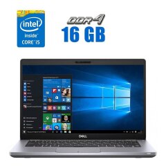 Ультрабук Dell Latitude 5410 / 14" (1920x1080) IPS / Intel Core i5-10210U (4 (8) ядра по 1.6 - 4.2 GHz) / 16 GB DDR4 / 240 GB SSD / Intel UHD Graphics / WebCam