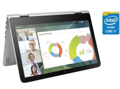 Ультрабук-трансформер HP Spectre x360 G1 Convertible / 13.3" (2560x1440) IPS / Intel Core i7-5600U (2 (4) ядра по 2.6 - 3.2 GHz) / 8 GB DDR3 / 256 GB SSD / Intel HD Graphics 5500 / WebCam / Win 10 Pro
