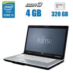 Ноутбук Fujitsu LifeBook S751 / 14" (1366х768) TN / Intel Core i3-2330M (2 (4) ядра по 2.2 GHz) / 4 GB DDR3 / 320 GB HDD / Intel HD Graphics 3000 /  WebCam 