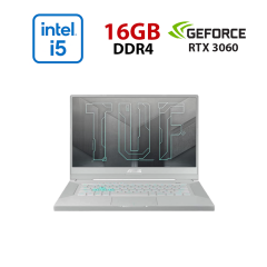 Игровой ноутбук Asus TUF Dash F15 FX516PM-HN227T / 15.6" (1920x1080) IPS / Intel Core i5-11300H (4 (8) ядра по 3.1 - 4.4 GHz) / 16 GB DDR4 / 960 GB SSD / nVidia GeForce RTX 3060, 6 GB GDDR6, 192-bit