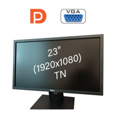 Монитор Б класс Dell E2318H / 23" (1920x1080) TN / 1x DP, 1x VGA