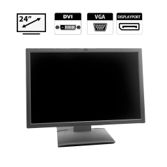 Монитор Fujitsu B24w-6 / 24" (1920x1200) TN / USB 2.0, DVI, DisplayPort, VGA, Audio