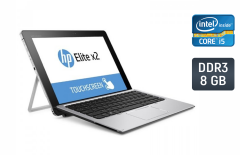 Нетбук-трансформер Б-клас HP Elite X2 1012 G2 / 12.5" (2736x1824) IPS Touch / Intel Core i5-7200U (2 (4) ядра по 2.5 - 3.1 GHz) / 8 GB DDR3 / 256 GB SSD / Intel HD Graphics 620 / WebCam / TouchID / Windows 10