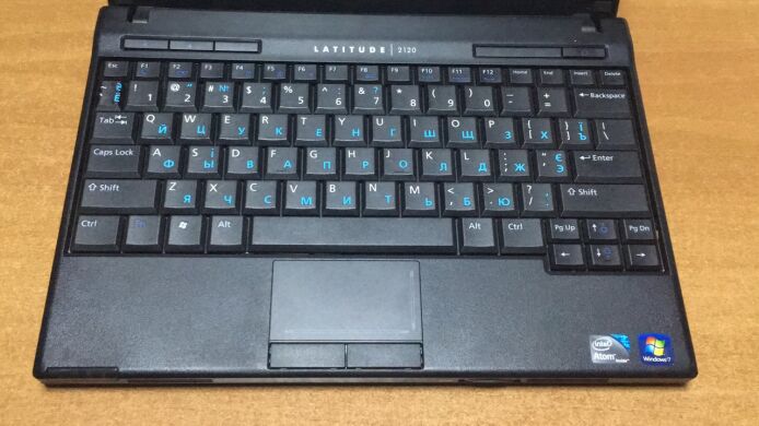Ноутбук Dell Latitude 2120 / 10.1" (1366х768) / Intel Atom N550 (2 ядра (4 потока) по 1.5 GHz) / 2 GB DDR3 / 250 HDD / Intel GMA Ноутбук Dell Latitude 2120 / 10.1" (1366х768) / Intel Atom N550 (2 ядра (4 потока) по 1.5 GHz) / 2 GB DDR3 / 250 HDD / Intel GMA