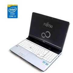 Ноутбук Fujitsu Lifebook E751 / 15.6" (1366x768) TN / Intel Core i5-2450M (2 (4) ядра по 2.5 - 3.1 GHz) / 4 GB DDR3 / 320 GB HDD / Intel HD Graphics 3000 / WebCam / Без АКБ