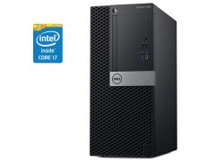 ПК Dell OptiPlex 7050 Tower / Intel Core i7-6700 (4 (8) ядра по 3.4 - 4.0 GHz) / 8 GB DDR4 / 256 GB SSD / Intel HD Graphics 630 / Win 10