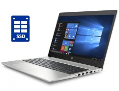 Ноутбук HP ProBook 450 G6 / 15.6" (1366x768) TN / Intel Core i3-8145U (2 (4) ядра по 2.1 - 3.9 GHz) / 8 GB DDR4 / 240 GB SSD / Intel UHD Graphics / WebCam / Win 10 Pro