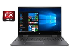 Ноутбук-трансформер Б-класс HP Envy 15m-bq021dx / 15.6" (1920x1080) IPS Touch / AMD FX-9800P (4 ядра по 2.7 - 3.6 GHz) / 8 GB DDR4 / 256 GB SSD / AMD Radeon R7 Graphics / WebCam