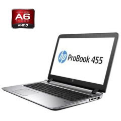 Ноутбук HP ProBook 455 G2 / 15.6" (1366x768) TN / AMD A6 Pro-7050B (2 ядра по 2.2 - 3.0 GHz) / 4 GB DDR3 / 500 GB HDD / AMD Radeon R4 Graphics / WebCam