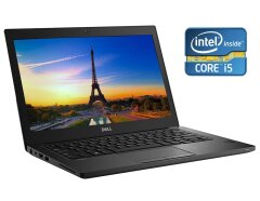 Ультрабук Dell Latitude 7480 / 14" (1920x1080) IPS / Intel Core i5-6360U (2 (4) ядра по 2.0 - 3.1 GHz) / 16 GB DDR4 / 256 GB SSD / Intel HD Graphics 540 / WebCam