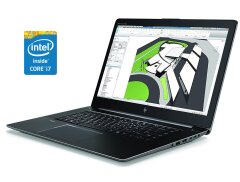 Ноутбук Б-класс HP ZBook 15 G4 / 15.6" (1920x1080) TN / Intel Core i7-7820HQ (4 (8) ядра по 2.9 - 3.9 GHz) / 16 GB DDR4 / 512 GB SSD / Intel HD Graphics 630 / WebCam / Win 11 Pro