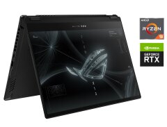Ігровий ультрабук-трансформер Asus Rog Flow x13 GV301RE / 13.4" (1920x1200) IPS Touch / AMD Ryzen 9 6900HS (8 (16) ядер по 3.3 - 4.9 GHz) / 16 GB DDR5 / 1000 GB SSD / nVidia GeForce RTX 3050 Ti, 4 GB GDDR6, 128-bit / WebCam