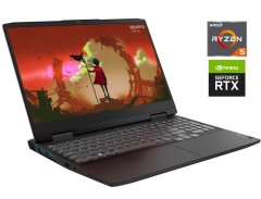 Игровой ноутбук Б-класс Lenovo IdeaPad Gaming 3 15ARH7 / 15.6" (1920x1080) IPS / AMD Ryzen 5 6600H (6 (12) ядер по 3.3 - 4.5 GHz) / 16 GB DDR5 / 512 GB SSD M.2 / nVidia GeForce RTX 3050, 4 GB GDDR6, 128-bit / WebCam / Win 11 Home