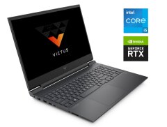 Игровой ноутбук HP Victus 16-d0013dx / 16.1" (1920x1080) IPS / Intel Core i5-11400H (6 (12) ядер по 2.7 - 4.5 GHz) / 24 GB DDR4 / 1000 GB SSD / nVidia GeForce RTX 3050, 4 GB GDDR6, 128-bit / WebCam / Win 11 Home