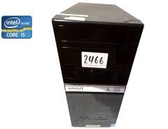 ПК Smart Tower / Intel Core i5-3470 (4 ядра по 3.2 - 3.6 GHz) / 8 GB DDR3 / 120 GB SSD NEW / Intel HD Graphics 2500 / 350W