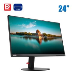 Монитор Lenovo ThinkVision P24q-10 / 24" (2560x1440) IPS / HDMI, miniDP, DisplayPort, USB / VESA 100x100
