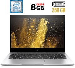 Ультрабук Б-клас HP EliteBook 840 G5 / 14" (1920x1080) IPS / Intel Core i5-8350U (4 (8) ядра по 1.7 - 3.6 GHz) / 8 GB DDR4 / 256 GB SSD M.2 / Intel UHD Graphics 620 / WebCam / Fingerprint / USB 3.1 / HDMI