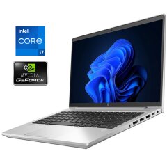 Игровой ультрабук HP ProBook 440 G8 / 14" (1920x1080) IPS / Intel Core i7-1165G7 (4 (8) ядра по 2.8 - 4.7 GHz) / 16 GB DDR4 / 512 GB SSD / nVidia GeForce MX450, 2 GB GDDR5, 64-bit / WebCam / Win 11 Pro