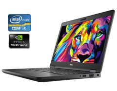 Ультрабук Dell Latitude 5480 / 14" (1366x768) TN / Intel Core i5-7440HQ (4 ядра по 2.8 - 3.8 GHz) / 8 GB DDR4 / 240 GB SSD / nVidia GeForce 930MX, 2 GB DDR3, 64-bit / WebCam / Win 10 Pro