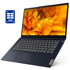 Ультрабук Lenovo IdeaPad 3 14ITL6 / 14" (1920x1080) IPS / Intel Pentium Gold 7505 (2 (4) ядра по 2.0 - 3.5 GHz) / 8 GB DDR4 / 256 GB SSD / Intel UHD Graphics / WebCam / Win 10 Home