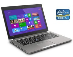Ультрабук Б-класс Toshiba Tecra Z40 / 14" (1920x1080) IPS / Intel Core i5-5300U (2 (4) ядра по 2.3 - 2.9 GHz) / 8 GB DDR3 / 256 GB SSD / Intel HD Graphics 5500 / WebCam / Win 10 Pro