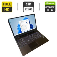Игровой ноутбук Б-класс Clevo P960RN / 16.1" (1920x1080) IPS / Intel Core i7-9750H (6 (12) ядер по 2.6 - 4.5 GHz) / 16 GB DDR4 / 512 GB SSD / nVidia GeForce RTX 2080, 8 GB GDDR6, 256-bit / WebCam