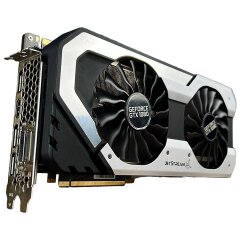 Дискретна відеокарта nVidia GeForce GTX 1070 Ti, 8 GB GDDR5, 256-bit / DVI, HDMI, DisplayPort / Повний комплект
