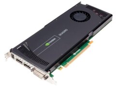 Дискретная видеокарта nVidia Quadro 4000, 2 GB GDDR5, 256-bit / 2x DisplayPort, 1x DVI