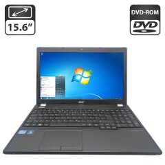 Ноутбук Acer TravelMate 5760 / 15.6" (1366x768) TN / Intel Core i3-2328M (2 (4) ядра по 2.2 GHz) / 6 GB DDR3 / 640 GB HDD / Intel HD Graphics 3000 / WebCam / DVD-ROM