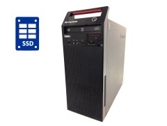 ПК Lenovo ThinkCentre E73 Tower / Intel Core i3-4170 (2 (4) ядра по 3.7 GHz) / 8 GB DDR3 / 120 GB SSD / Intel HD Graphics 4400 / DVD-RW