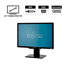 Монитор Fujitsu B22W-6 / 22" / 1680&times;1050 / DVI, DP, VGA, USB HUB 2.0x4