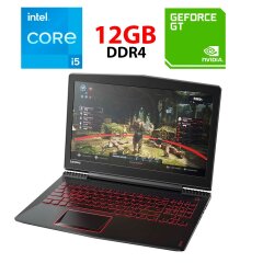 Ігровий ноутбук Lenovo Legion Y520-15IKBN / 15.6" (1920x1080) IPS / Intel Core i5-7300HQ (4 ядра по 2.5 - 3.5 GHz) / 12 GB DDR4 / 240 GB SSD + 1000 GB HDD / nVidia GeForce GTX 1050, 4 GB GDDR5, 128-bit / WebCam