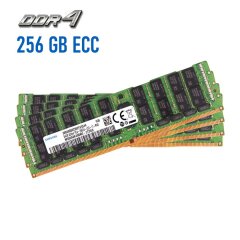 Комплект: Серверная оперативная память Samsung / 256 GB (4x64 GB) / 4DRx4 PC4-21300 / DDR4 ECC / 2666 MHz