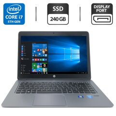 Ноутбук HP EliteBook Folio 1040 G2 / 14" (1920x1080) IPS / Intel Core i7-5600U (2 (4) ядра по 2.6 - 3.2 GHz) / 4 GB DDR3 / 240 GB SSD / Intel HD Graphics 5500 / WebCam