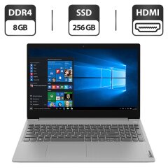 Ультрабук Б-клас Lenovo IdeaPad 3i 15ITL05 / 15.6" (1366x768) TN Touch / Intel Core i3-1115G4 (2 (4) ядра по 4.1 GHz) / 8 GB DDR4 / 256 GB SSD / Intel UHD Graphics / WebCam / HDMI