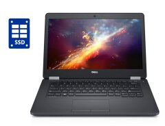 Ультрабук Б-класс Dell Latitude E5470 / 14" (1366x768) TN / Intel Core i3-6100U (2 (4) ядра по 2.3 GHz) / 8 GB DDR4 / 128 GB SSD / Intel HD Graphics 530 / WebCam / Win 10 Pro
