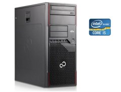 ПК Б-класс Fujitsu Celsius W420 Tower / Intel Core i5-3450 (4 ядра по 3.1 - 3.5 GHz) / 16 GB DDR3 / 128 GB SSD + 250 GB HDD / Intel HD Graphics 2500 / DVD-ROM